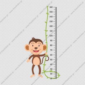 Παιδικός υψομετρητής "Ζωάκι Μαϊμού"